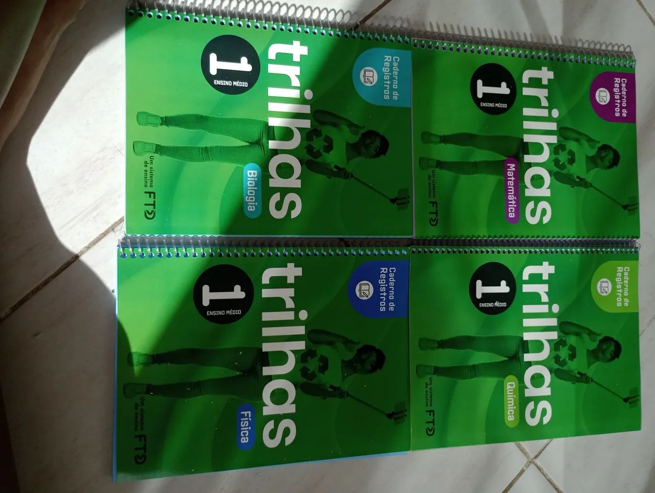 Livros 1 ano ensino médio trilhas FTD - Foto 2