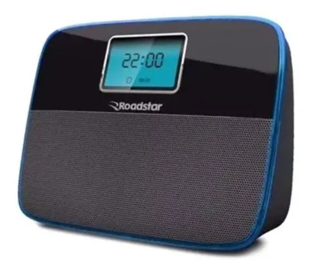 Som Rádio Portátil com Bluetooth Roadstar Time