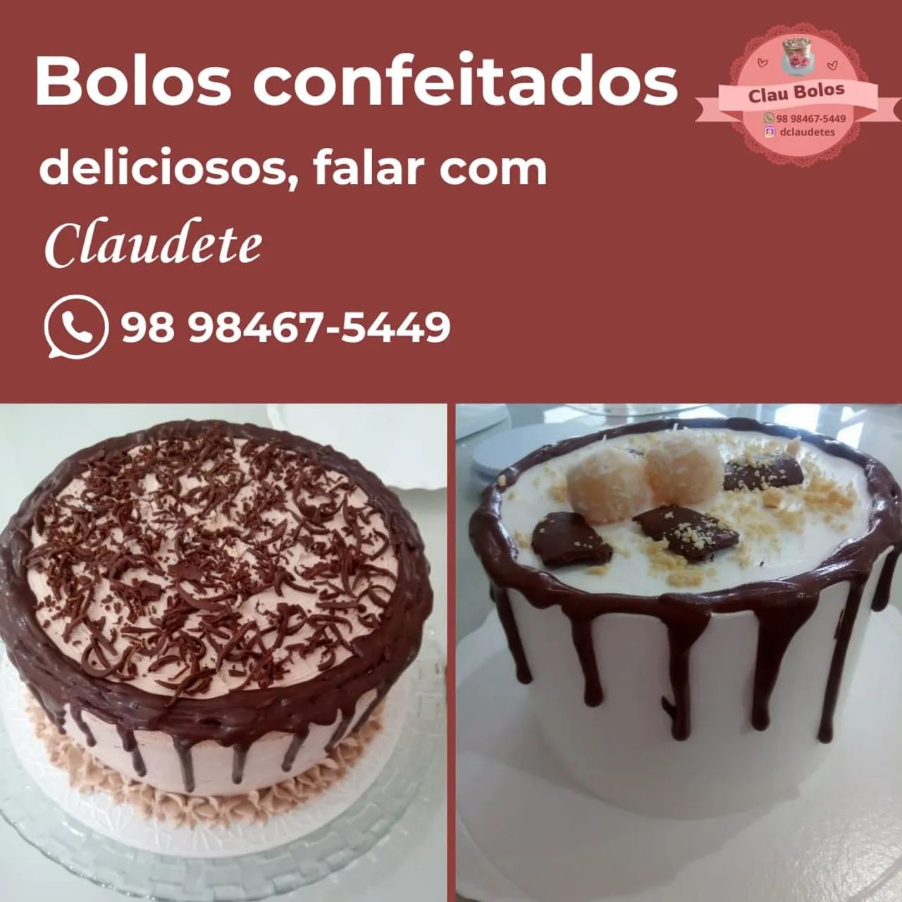 Faço deliciosos bolos confeitados e caseiros,além de cupcakes - Foto 4