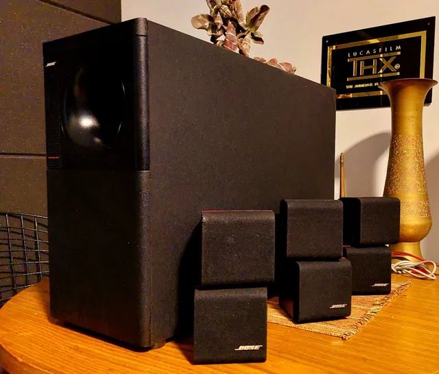 Caixas BOSE 3.1 ACOUSTIMASS 7 200w 87dB