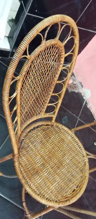 Conjunto de Mesa e Cadeiras em Vime65581378587906121