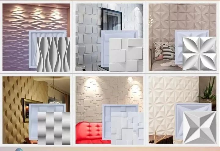 Painéis 3D para decoração - Modernos e elegantes - Foto 3