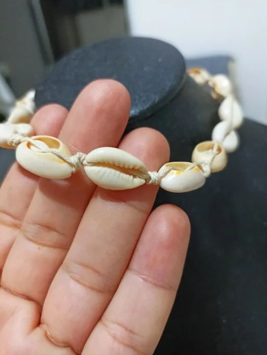 Colar de conchas do mar - Foto 3