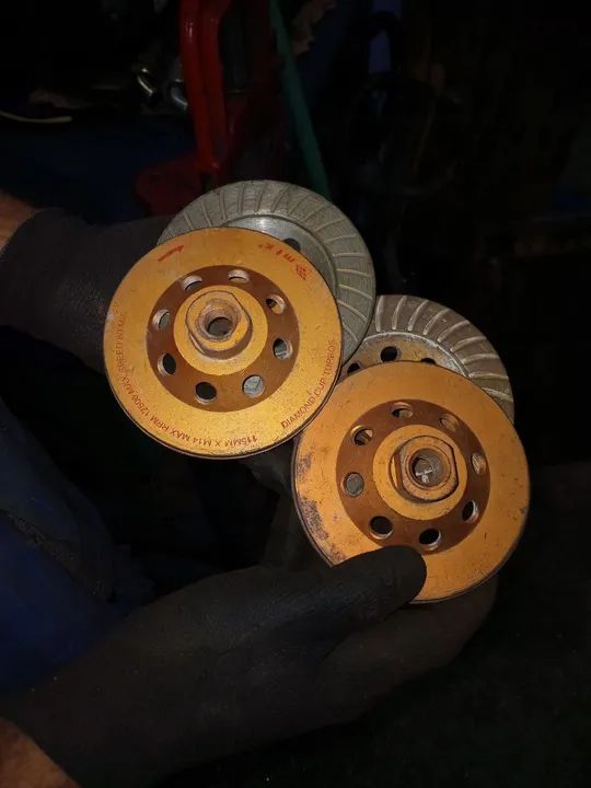 Disco diamantino para concreto 