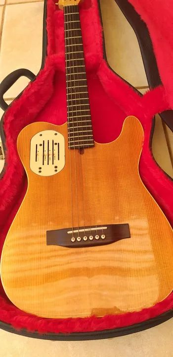 VIOLÃO  GODIN ACOUSTICASTER ( MOD. LR BAGGS) - Foto 2