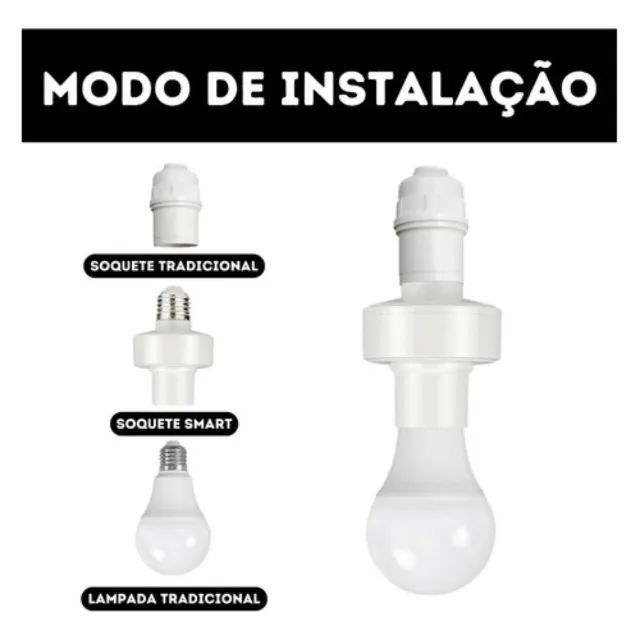 Soquete Inteligente Wifi Compatível com Alexa E Google Home - Foto 4