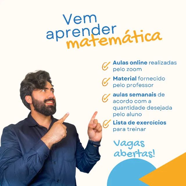 Aulas de matemática online - Foto 2