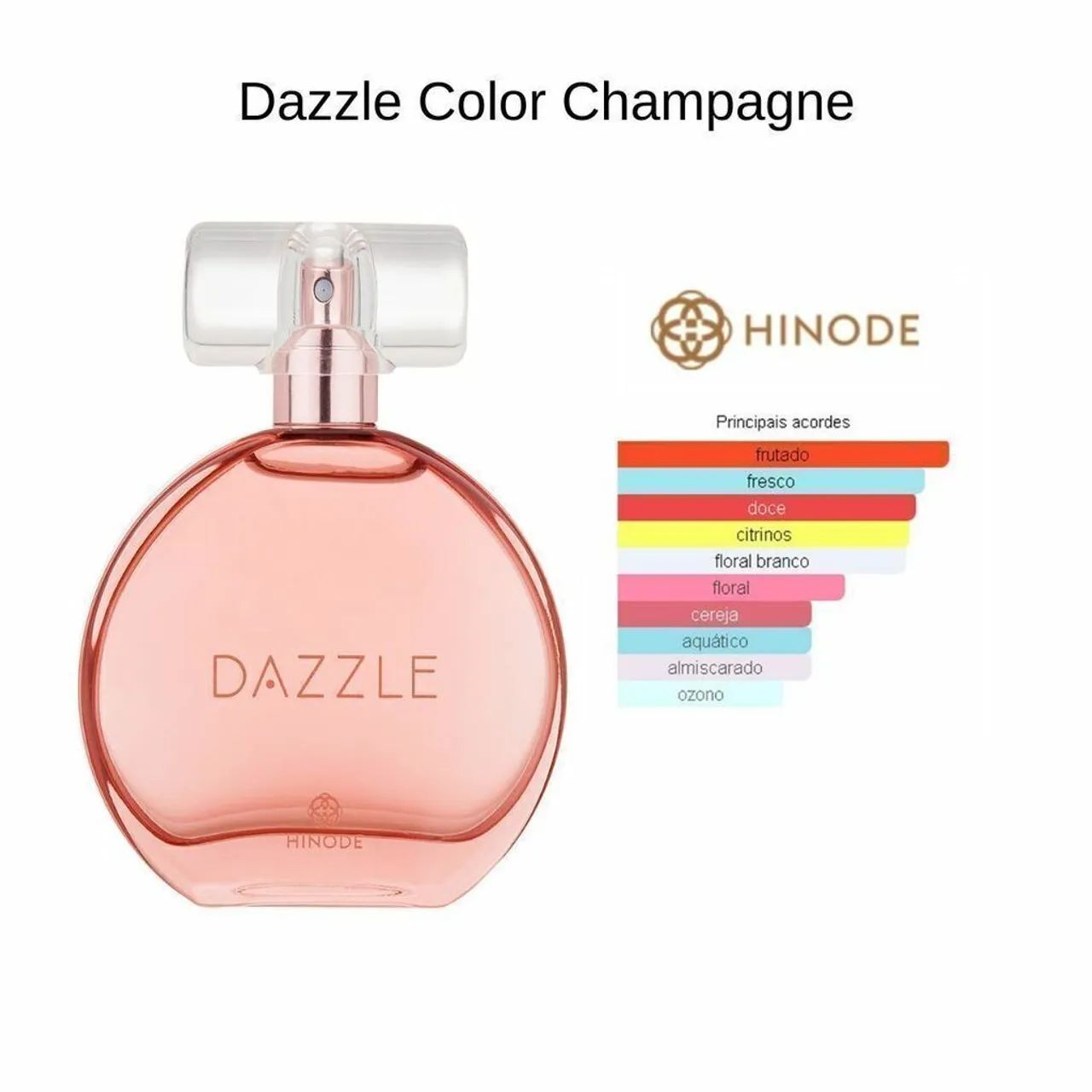 Perfume Dazzle Champagne Hinode Beleza e Cuidados Pessoais
