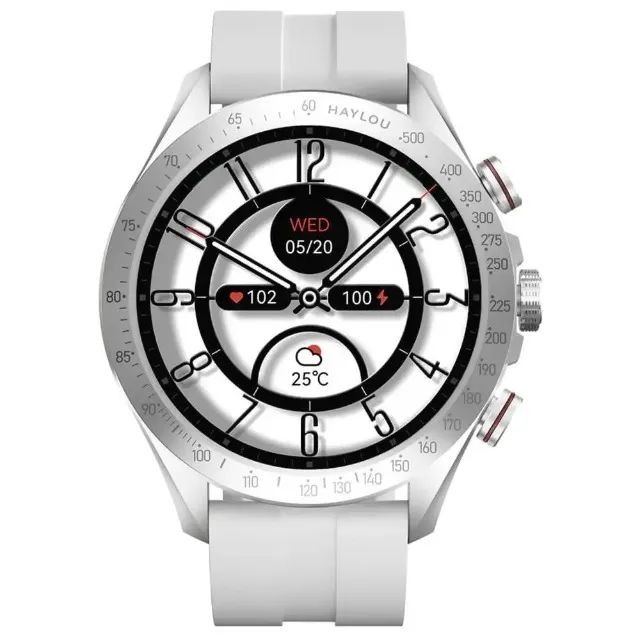 Relógio Smartwatch Haylou Solar Pro LS18 - Prata - Novo Original Loja Coimbra Computadores - Foto 2