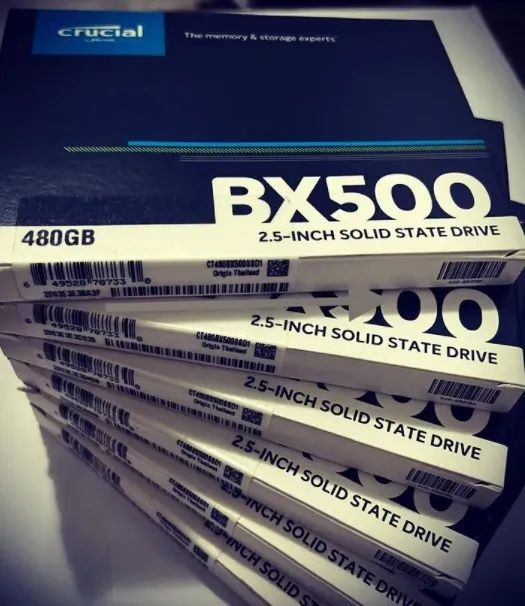 SSD Crucial BX500-480GB 3D NAND SATA 2.5" Ct480bx500ssd1 - Foto 2