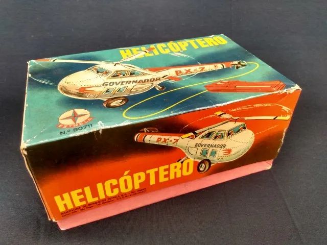 Brinquedo Antigo Helicóptero Sikorsky Raro - Foto 4