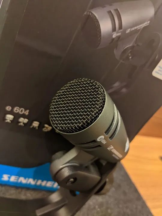 Microfone Sennheiser E 604 - Novo - Foto 2