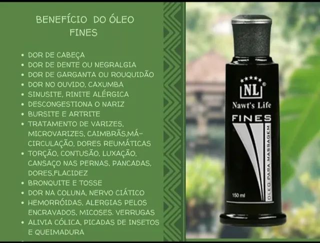 óleo da nawt's Life para massagem.100ml - Foto 2