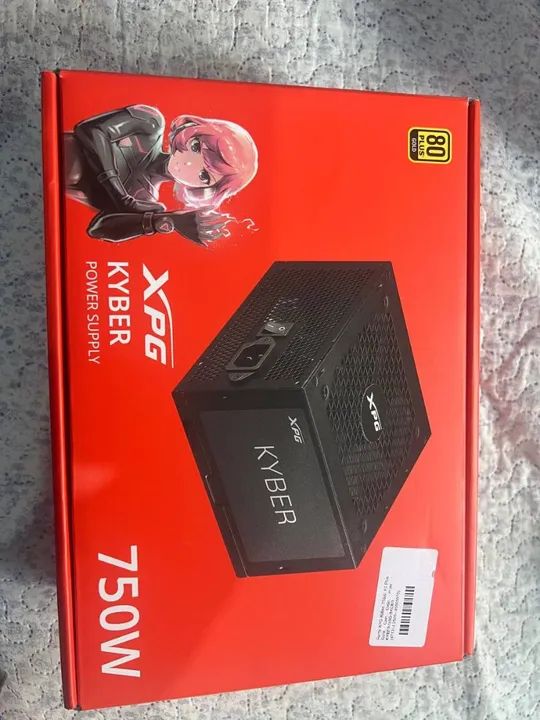 Fonte XPG Kyber 750W 80 Plus Gold PFC Ativo 