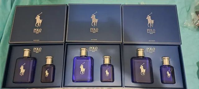 Perfume kit Polo Blue 125ml mais 40ml leia - Foto 2