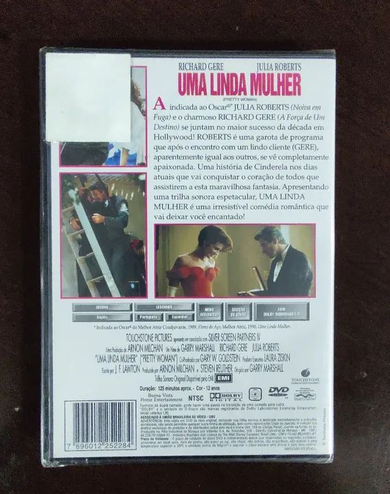 DVD Uma Linda Mulher Edição Especial 10 anos lacrado - Foto 3