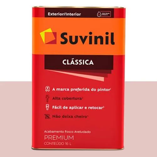 Clássica Rosa-Talco - Suvinil 16L