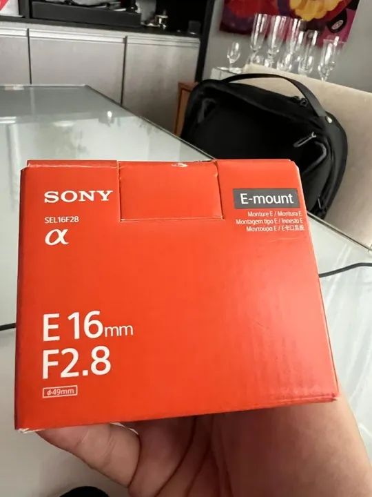 Lente Sony SEL16F28 16mm F2.8 E-Mount ? - Foto 3