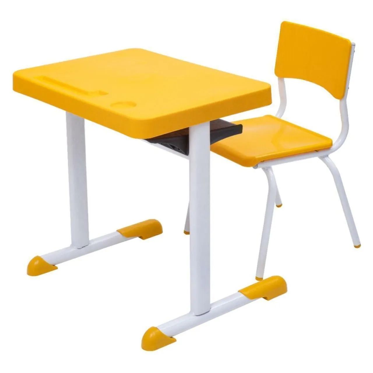 Conjunto Mesa e Cadeira Infantil Vermelha - Foto 5