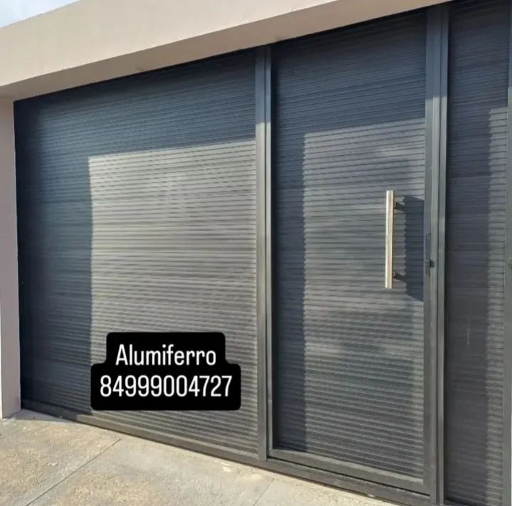 Portão de alumínio 64520835537153120