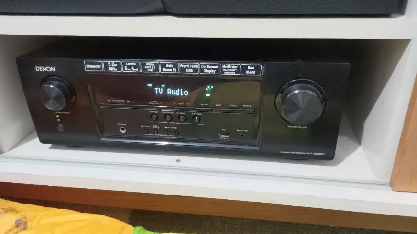 Receiver Denon 4k 530bt 5.2 Hdmi 140w Bluetooth eArc App No Smartphone - Foto 3