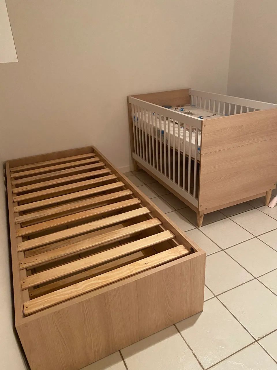 Conjunto de berço e bicama Solevita