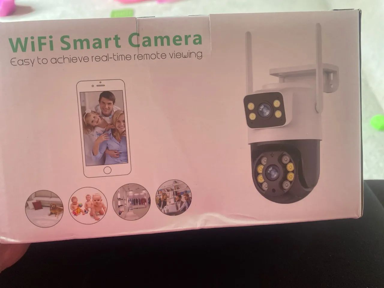 2 cameras novas na caixa 