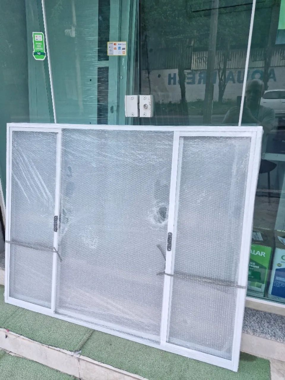 Janela de alumínio branco  - Foto 2