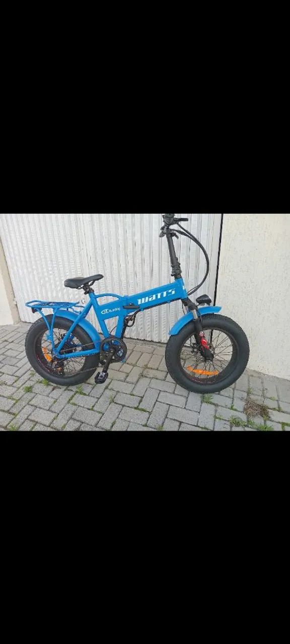 BICICLETA ELÉTRICA WATTS BW3 350 WTS DOBLAVEL ARO 20 PNEU LARGO NOVA OFERTA IMPERDIVEL. - Foto 2