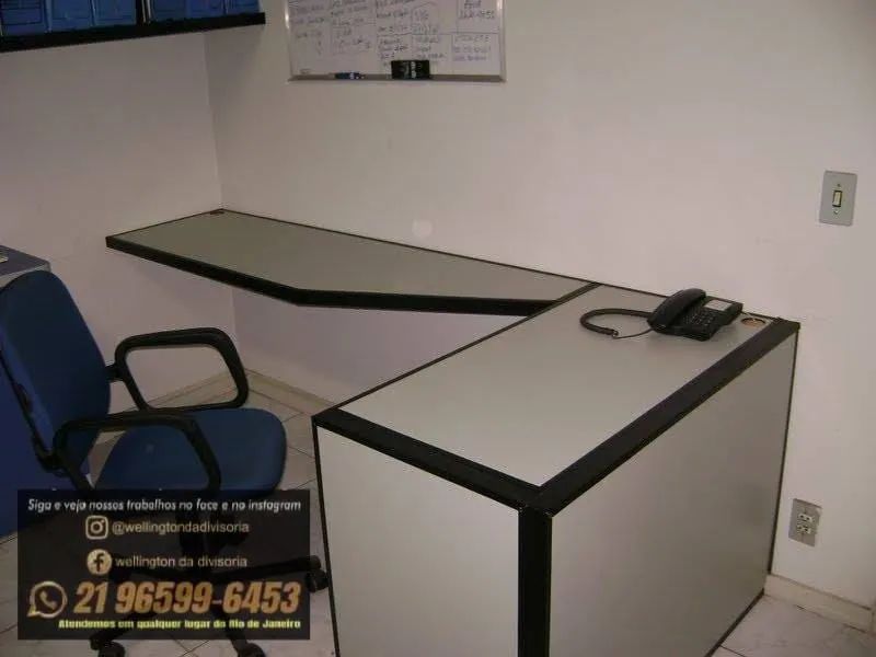 Divisórias e prateleiras para escritório - Foto 3
