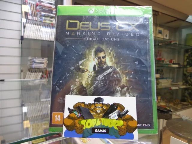 Jogo Deus Ex Mankind Divided Xbox One Novo, Lacrado.