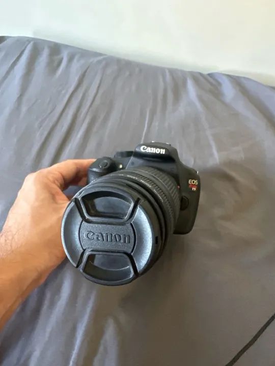 Câmera Canon T5 + Lente 75-300 Canon - Foto 5