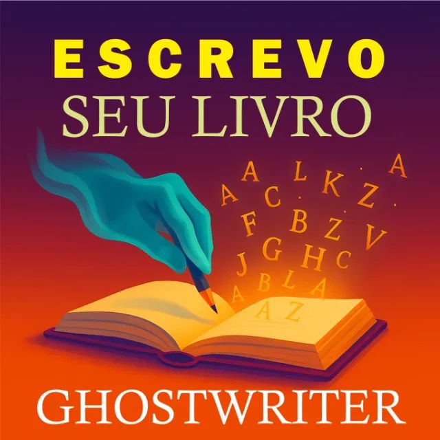 GHOSTWRITER ESPECIALIZADO: TRANSFORMO SUA IDEIA EM LIVRO