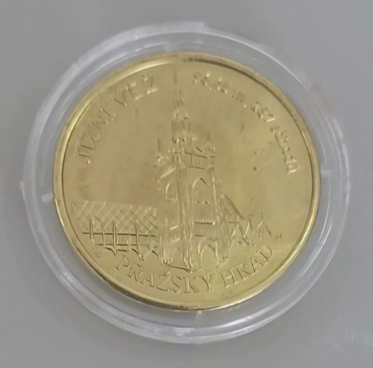 Medalha Comemorativa Castelo de Praga - Peça de Colecionador - Exonúmia - Foto 4