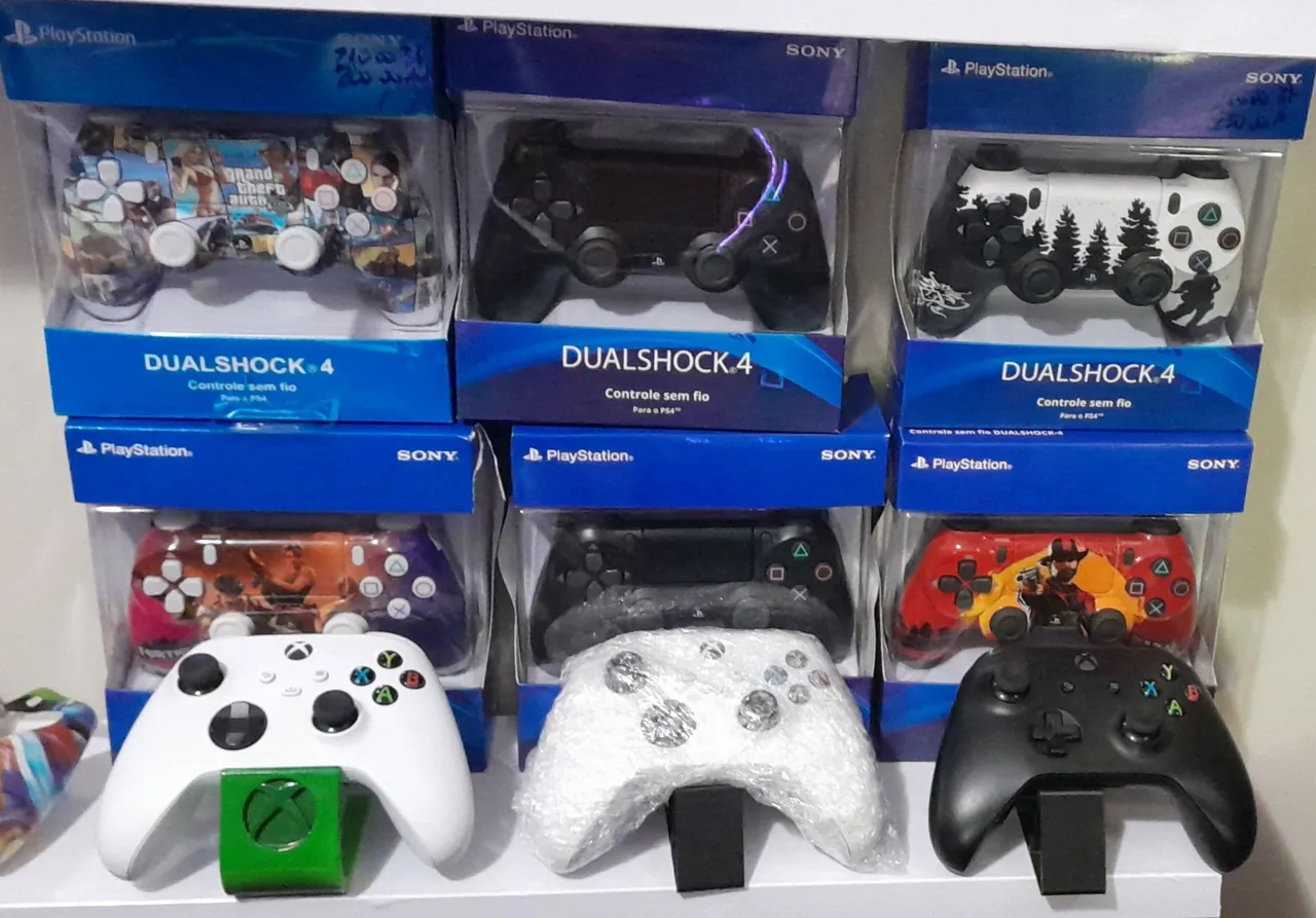 Controles de Playstation3, 4, Ps5 e Xbox One, 360 apartir de 175$