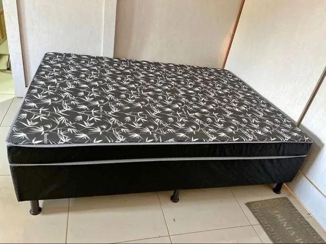 Cama box suporte solteiro 