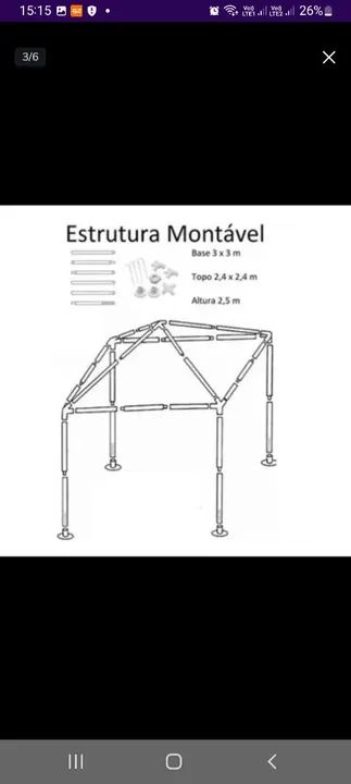 Estrutura Montável para Eventos