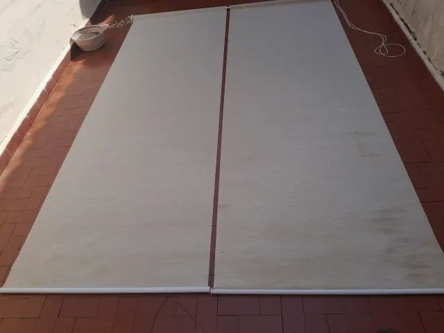 Persianas Rolo Bege (3 peças) - Foto 6