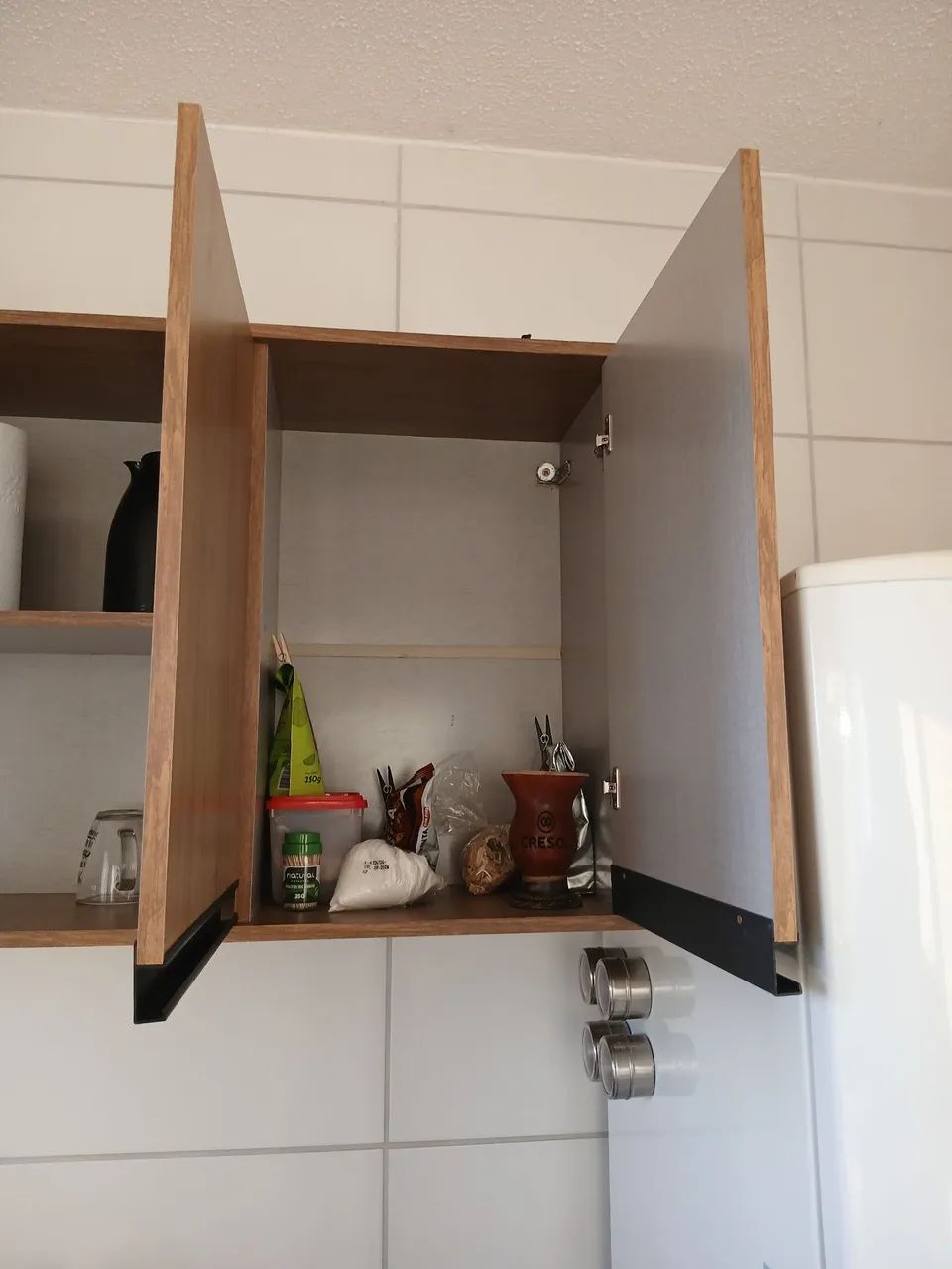 Armário de Cozinha Amadeirado - Foto 2