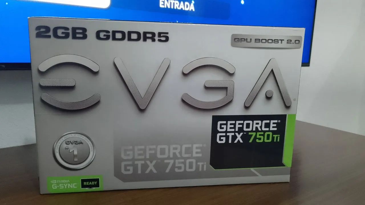 Placa de vídeo Gtx 750TI 2GB