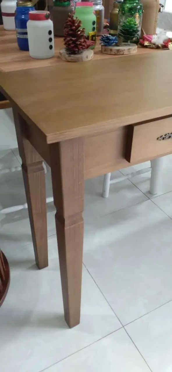 Aparador Pintado Com Pés Retos - Foto 5