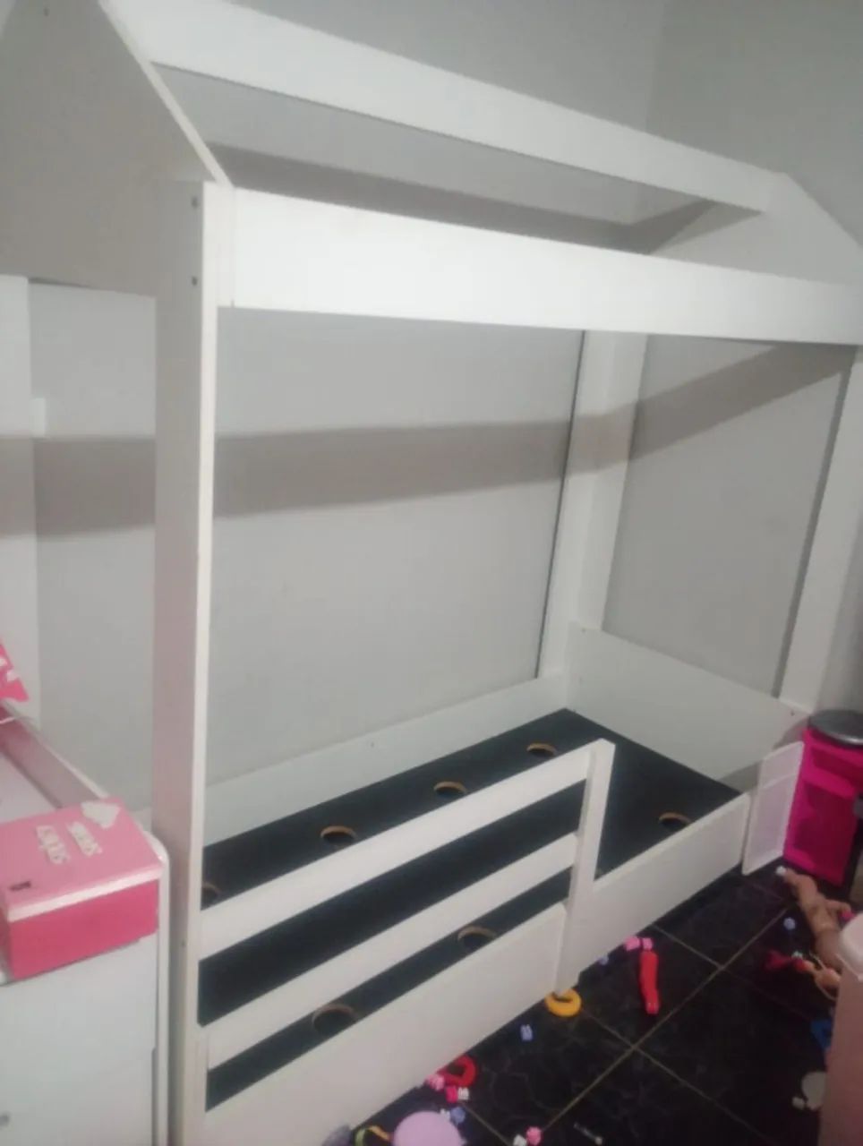 Cama Infantil Casinha Branca