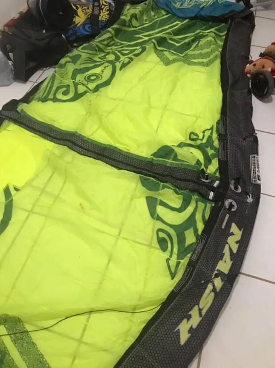 Kite Naish 9 metros com barra + mochila - Foto 2