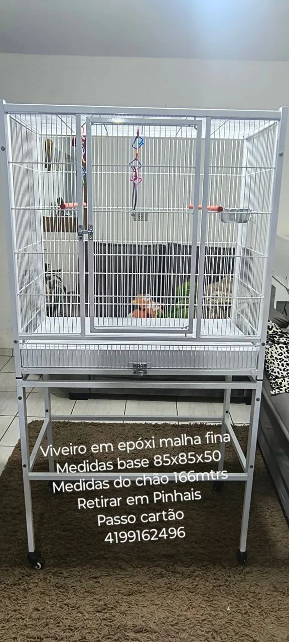 Viveiro em epóxi malha fina 