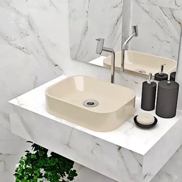 Cuba para Banheiro Retangular ( Sobrepor ) - Foto 3