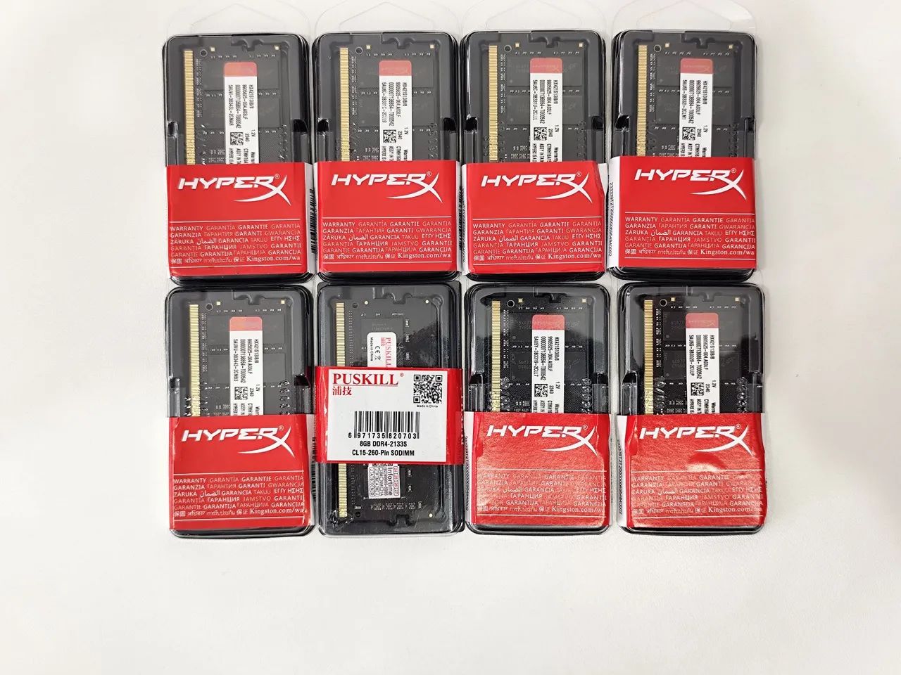 Memória ram DDR4 8gb 2133mhz