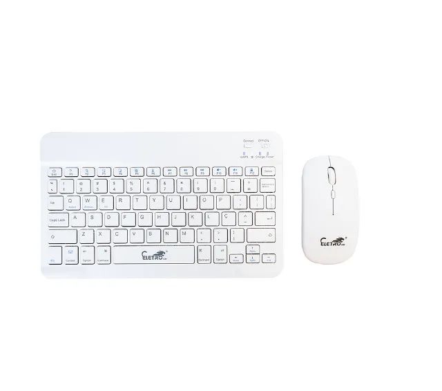 Kit Teclado + Mouse Slim Sem Fio  Bluetooth - Foto 3