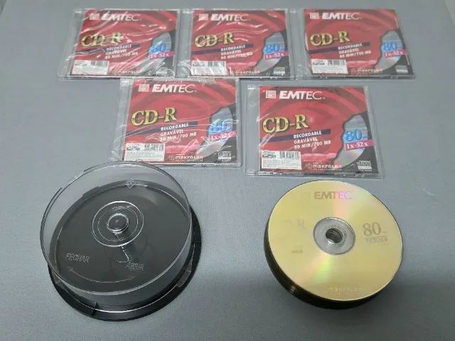 Pack CD's DVD's Novos 