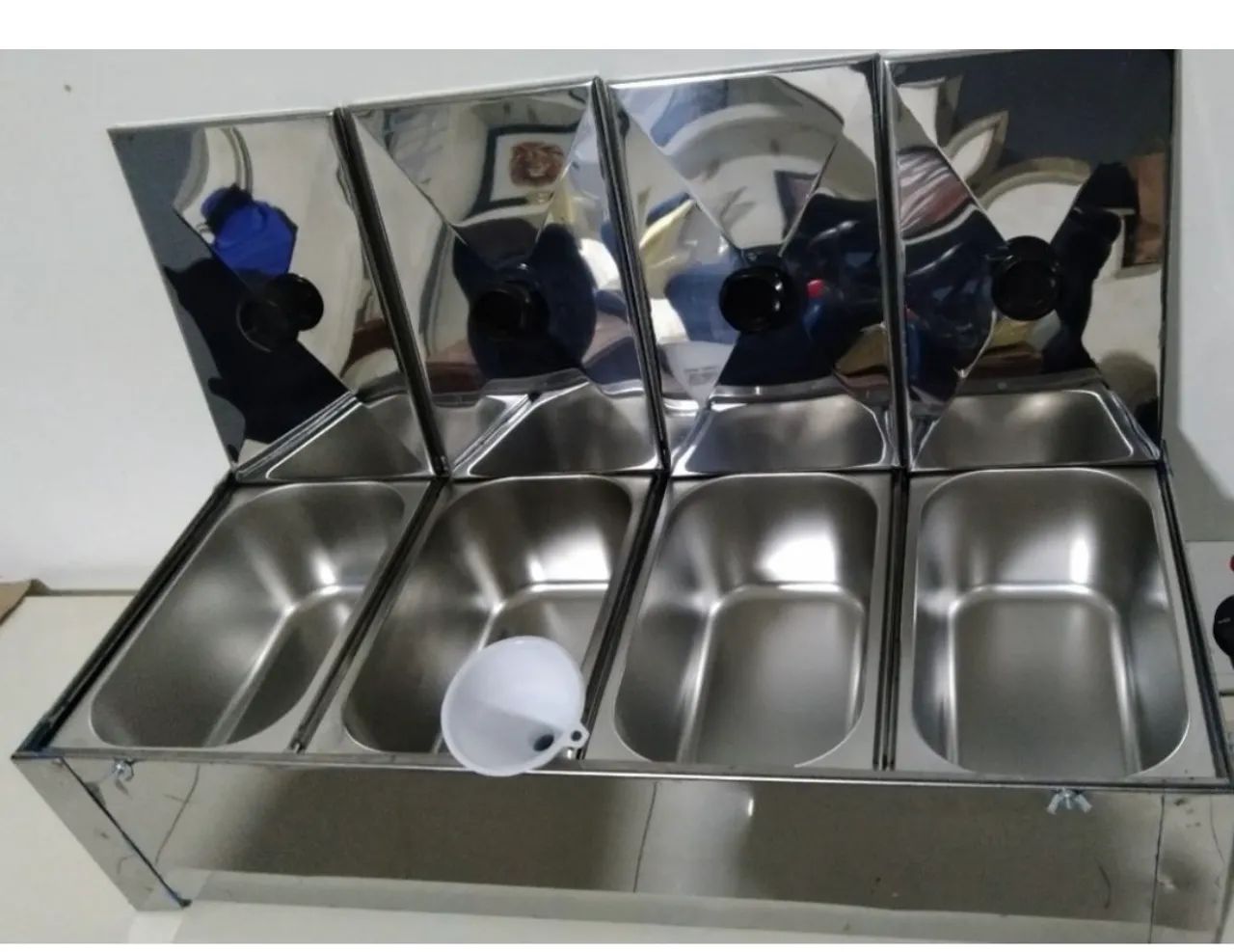 Banho Maria 4 Cuba Inox - Novo