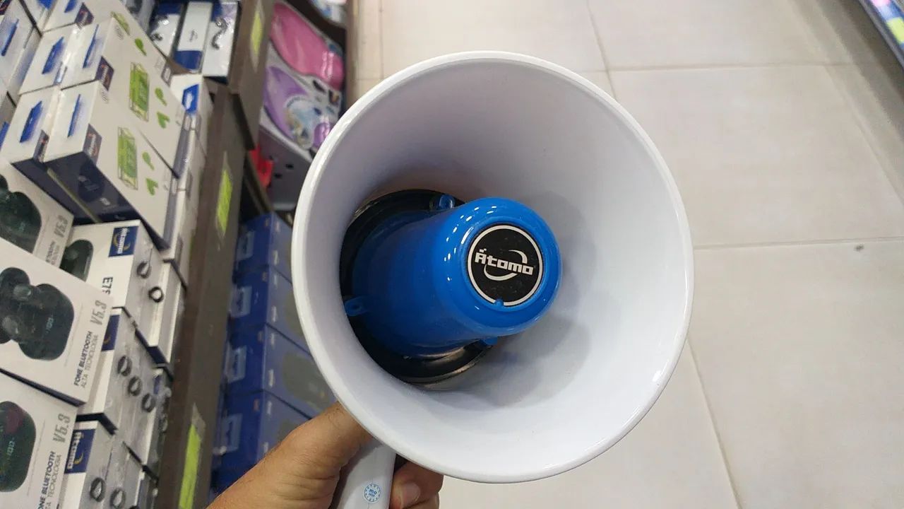 Megafone Portátil - Som Potente e Claro - Foto 2